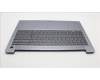 Lenovo 5CB1L90299 C-Abdeckung mit Tastatur, Französisch, Arktisgrau, Hintergrundbeleuchtung, Fingerabdruck