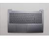 Lenovo 5CB1L99496 C-Cover with keyboard, Slovenian, Arctic Grey, Backlight, Fingerprint, UK