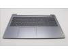 Lenovo 5CB1L99498 C-Cover with keyboard, Switzerland, Arctic Grey, Backlight, Fingerprint, UK