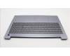 Lenovo 5CB1L99498 C-Cover with keyboard, Switzerland, Arctic Grey, Backlight, Fingerprint, UK