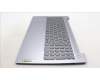 Lenovo 5CB1L99508 C-Cover with keyboard, Bulgarian, Arctic Grey, Backlight, UK