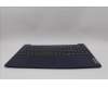 Lenovo 5CB1M03195 C-Cover with keyboard, Spanish, Abyss Blue, Backlight, Fingerprint, UK