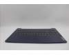 Lenovo 5CB1M03634 C-Cover with keyboard, English, Abyss Blue, Backlight, US