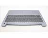 Lenovo 5CB1M23511 C-Cover with keyboard, UK English, Arctic Grey, Non-Backlight, Fingerprint, UK