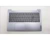 Lenovo 5CB1M23513 C-Cover with keyboard, Spanish, Arctic Grey, Non-Backlight, Fingerprint, UK
