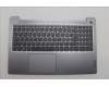 Lenovo 5CB1M23533 C-Cover with keyboard, Switzerland, Arctic Grey, Non-Backlight, Fingerprint, UK
