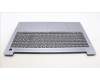Lenovo 5CB1M24330 C-Cover with keyboard, French Arabic, Arctic Grey, Non-Backlight, Fingerprint, UK