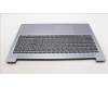 Lenovo 5CB1M24350 C-Cover with keyboard, Hebrew, Arctic Grey, Non-Backlight, US