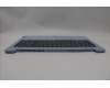 Lenovo 5CB1M36688 C-Cover with keyboard, French, Frost Blue, Non-Backlight, US