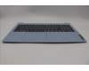Lenovo 5CB1M36689 C-Cover with keyboard, German, Frost Blue, Non-Backlight, UK
