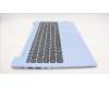 Lenovo 5CB1M41354 C-Cover with keyboard, Slovenian, Frost Blue, Non-Backlight, UK