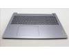 Lenovo 5CB1M45222 C-Cover with keyboard, Slovenian, Arctic Grey, Backlight, Fingerprint, UK