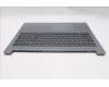Lenovo 5CB1M45261 C-Cover with keyboard, Ukraine, Arctic Grey, Backlight, Non-Fingerprint, US