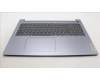Lenovo 5CB1M46050 C-Cover with keyboard, Spanish, Arctic Grey, Non-Backlight, Fingerprint, UK