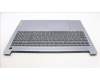 Lenovo 5CB1M46067 C-Cover with keyboard, Belgian, Arctic Grey, Non-Backlight, Fingerprint, UK