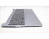 Lenovo 5CB1M46080 C-Cover with keyboard, Italian, Arctic Grey, Non-Backlight, Non-Fingerprint, UK