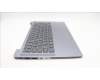 Lenovo 5CB1M46178 C-Cover with keyboard, French, Arctic Grey, Fingerprint, US