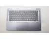 Lenovo 5CB1M46187 C-Cover with keyboard, Italian, Arctic Grey, Fingerprint, UK