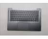 Lenovo 5CB1M46233 C-Cover with keyboard, Ukraine, Arctic Grey, Non-Fingerprint, US