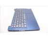 Lenovo 5CB1M46300 C-Cover with keyboard, Belgian, Abyss Blue, Backlight, Fingerprint, UK