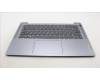 Lenovo 5CB1M46375 C-Cover with keyboard, French, Arctic Grey, Fingerprint, US