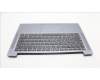Lenovo 5CB1M46396 C-Cover with keyboard, Italian, Arctic Grey, Non-Fingerprint, UK