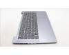 Lenovo 5CB1M46407 C-Cover with keyboard, German, Arctic Grey, Non-Fingerprint, UK