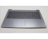 Lenovo 5CB1M46854 C-Cover with keyboard, German, Arctic Grey, Backlight, Fingerprint, UK
