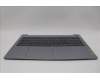 Lenovo 5CB1M46855 C-Cover with keyboard, Greek, Arctic Grey, Backlight, Fingerprint, US