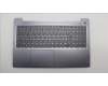 Lenovo 5CB1M46867 C-Cover with keyboard, Slovenian, Arctic Grey, Backlight, Fingerprint, UK