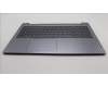 Lenovo 5CB1M46882 C-Cover with keyboard, US English Euro, Arctic Grey, Backlight, US