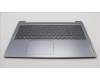 Lenovo 5CB1M46886 C-Cover with keyboard, German, Arctic Grey, Backlight, UK