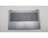 Lenovo 5CB1M46900 C-Cover with keyboard, Spanish, Arctic Grey, Backlight, UK