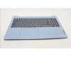 Lenovo 5CB1M46950 C-Cover with keyboard, German, Frost Blue, Backlight, UK