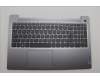 Lenovo 5CB1M47042 C-Cover with keyboard, Portuguese, Arctic Grey, Non-Backlight, Fingerprint, UK
