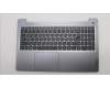 Lenovo 5CB1M47047 C-Cover with keyboard, Russian, Arctic Grey, Non-Backlight, Fingerprint, US