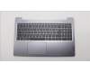 Lenovo 5CB1M47079 C-Cover with keyboard, French, Arctic Grey, Non-Backlight, US
