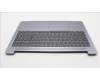 Lenovo 5CB1M47080 C-Cover with keyboard, German, Arctic Grey, Non-Backlight, UK