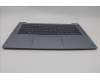 Lenovo 5CB1M47845 C-Cover with keyboard, UK English, Arctic Grey, Fingerprint, UK