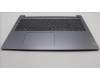 Lenovo 5CB1M48028 C-Cover with keyboard, German, Arctic Grey, Non-Backlight, Non-Fingerprint, UK