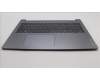 Lenovo 5CB1M48058 C-Cover with keyboard, French, Arctic Grey, Non-Backlight, Non-Fingerprint, US