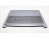 Lenovo 5CB1M48207 C-Cover with keyboard, Italian, Arctic Grey, Backlight, Non-Fingerprint, UK
