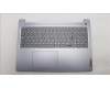 Lenovo 5CB1M48215 C-Cover with keyboard, Spanish, Arctic Grey, Backlight, Non-Fingerprint, UK