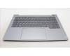 Lenovo 5CB1M48326 C-Cover with keyboard, Belgian, Arctic Grey, Backlight, UK