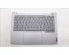 Lenovo 5CB1M48335 C-Cover with keyboard,German,Arctic Grey,Backlight