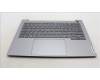 Lenovo 5CB1M48340 C-Cover with keyboard, Italian, Arctic Grey, Backlight, UK