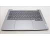 Lenovo 5CB1M48348 C-Cover with keyboard, Spanish, Arctic Grey, Backlight, UK