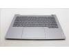 Lenovo 5CB1M48349 C-Cover with keyboard, Switzerland, Arctic Grey, Backlight, UK
