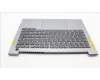 Lenovo 5CB1M48357 C-Cover with keyboard, Belgian, Arctic Grey, Non-Backlight, UK