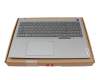 5CB1M48402 original Lenovo keyboard incl. topcase DE (german) dark grey/grey with backlight